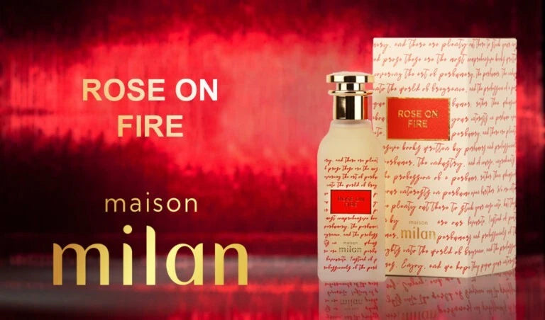 Ascense London's Rose on Fire Milan - Arabian Scent